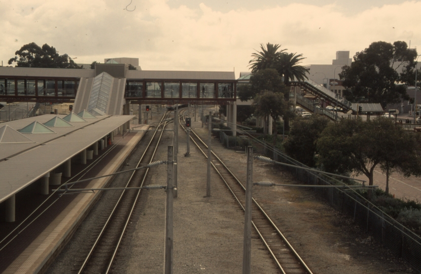 132922: Perth looking West from William Street along Fremantle Mains towards Fremantle