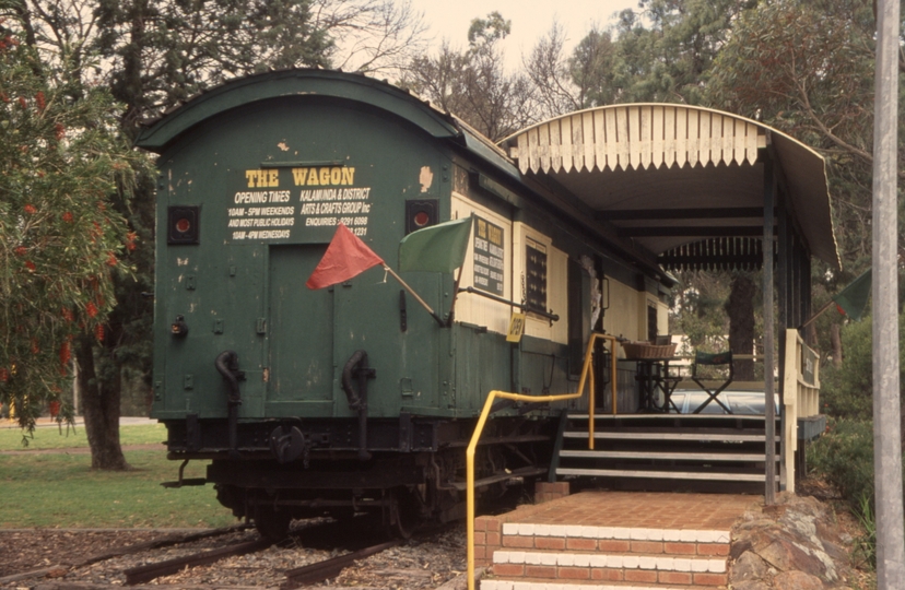 132961: Kalamunda ex WAGR Passenger Brakevan