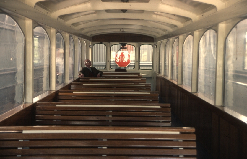 132976: Rottnest Railway Depot Railcar Interior Reg Topp