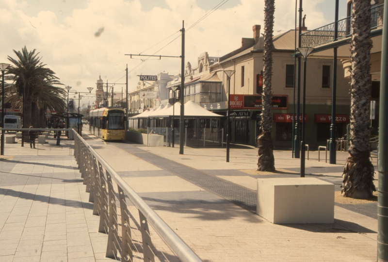 133080: Glenelg Moseley Square looking from end of track towards City 101 in distance