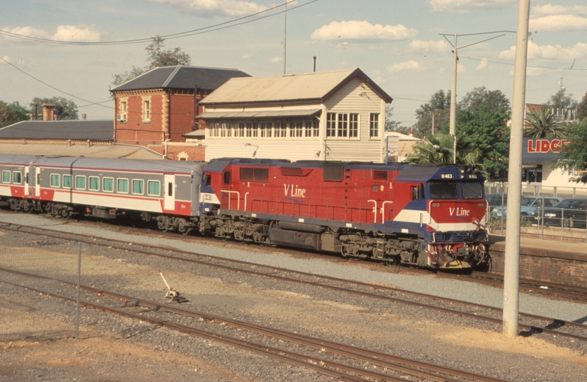 133101: Wangaratta Passenger to Southern Cross N 463