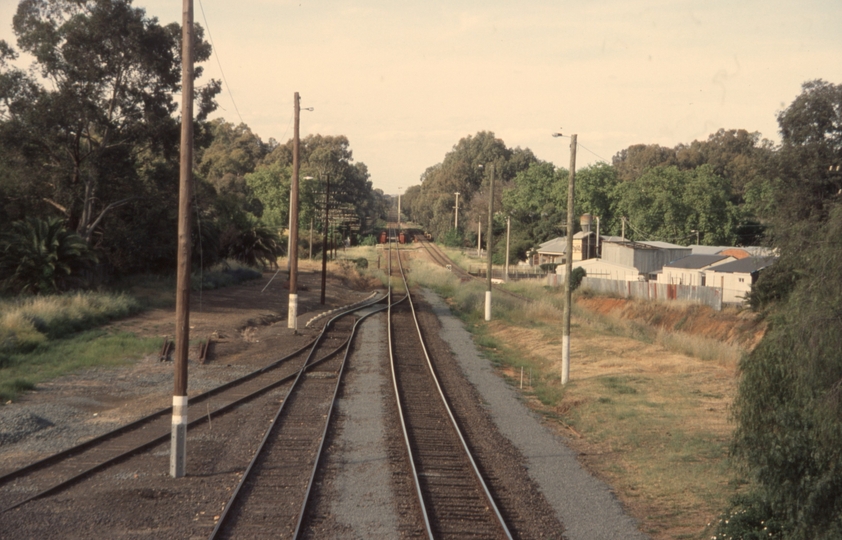 133102: Wangaratta looking North from North end footbridge