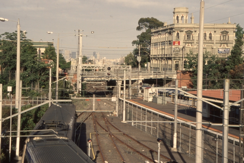 133276: Camberwell looking from footbridge towards Burke Road Bridge