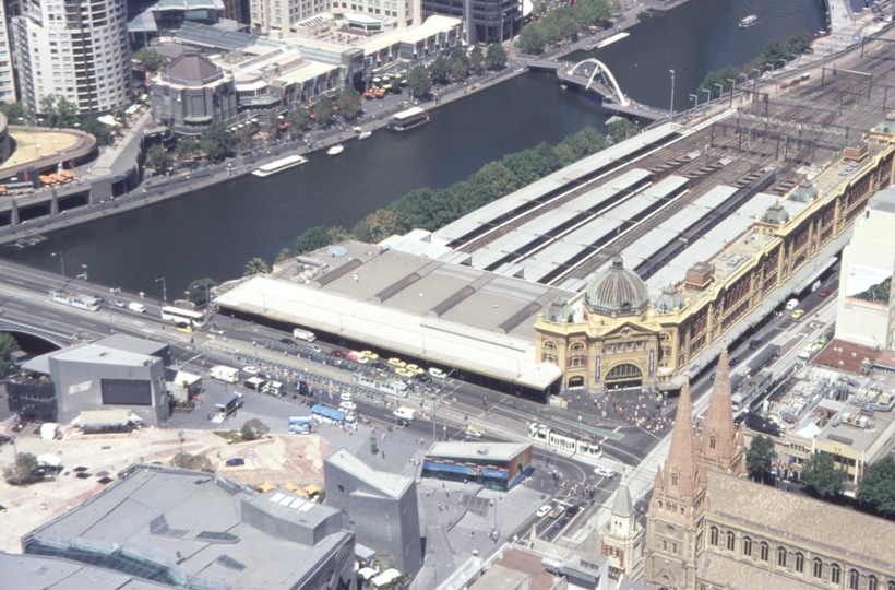 133332: Flinders Street Station viewed from 101 Collins Street