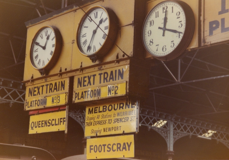 133740: Geelong Platform Indicators on No 1 Platform