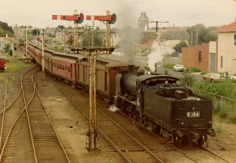 133743: South Geelong Down ARE Special to Queenscliff K 184 Last day of VR Operations