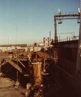 133828: Melbourne Underground Rail Loop Contract 703 Casting Yard looking West -1