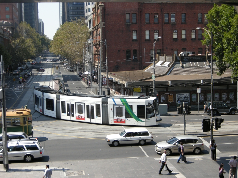 135029: Bourke Street at Spencer Street Down to St Kilda Beach D2 5008