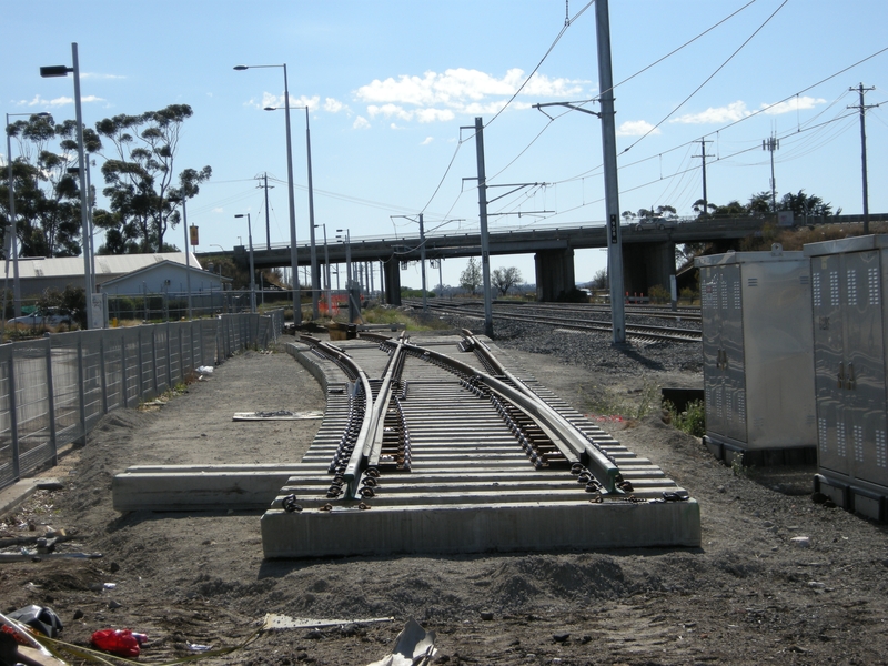 135081: Craigieburn Turnout for future crossover at North end of platform