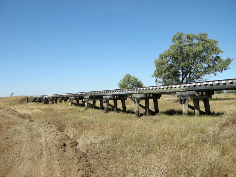 135119: Bridge km 678 Central Line Looking East