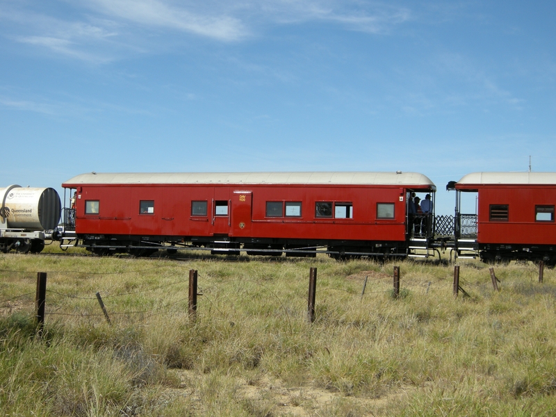 135157: Saltern Car DAV 1130 in consist Down Queensland 150th Anniversary Special