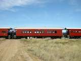 135160: Saltern Car 469 in consist Down Queensland 150th Anniversary Special