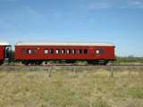 135168: Saltern Car 447 at rear of consist Down Queensland 150th Anniversary Special