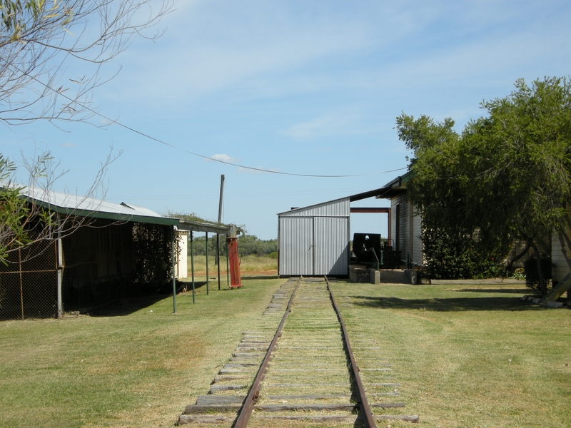 135180: Aramac Rail Motor Shed looking South