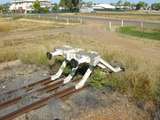 135217: Winton Buffers at end of siding in station yard