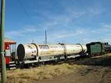 135229: Winton Water Tank WO 40756 in consist Down Queensland 150th Anniversary Special