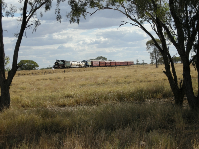 135236: Bridge km 678 Central Line Down Queensland 150th Anniversary Special BB 18 1079 1620