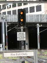 135278: Brisbane Central Signal CL 11 and sign governing movements into Brunswick Street Tunnel