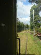 135322: SydneyTram Museum Loftus National Park Line inside Museum Grounds looking South