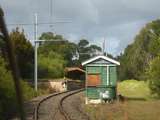 135331: Sydney Tram Museum The Royal National Park viewed from Tram approaching from Loftus