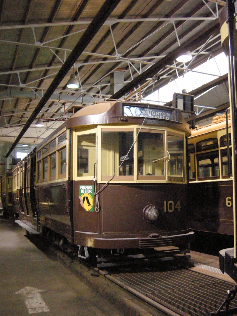 135372: Hawthorn Tramway Museum L 104