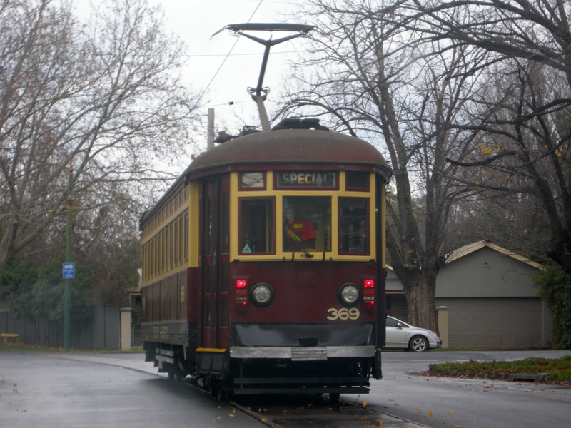 135389: Arnold Street Empty car North Bendigo to Depot  ex Adelaide H 369