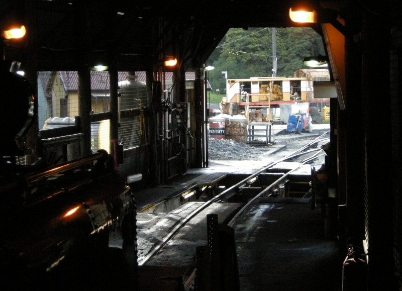 135494: Belgrave looking outwards from locomotive servicing facility