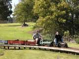 135526: Traralgon Gippsland Model Engineering Society Empty Cars 127 mm gauge 3648 CR 809 2-8-4T