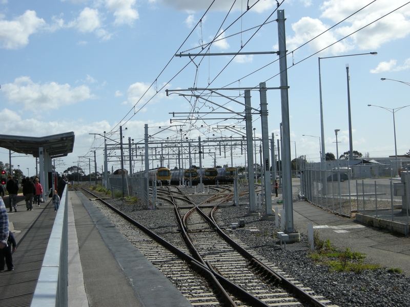 135555: Cranbourne looking towards Melbourne and Stabling Sidings