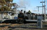 135556: Craigieburn Shunt SRV Empty cars to sidings D3 639 leading