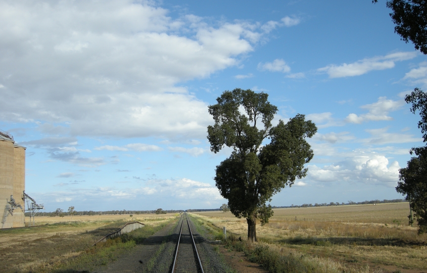 135720: Curban Station site looking towards Sydney