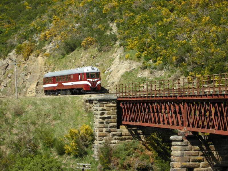 135838: Deep Stream Bridge 14 km 31 1 10:00am Down Railcar Vulcan RM 56