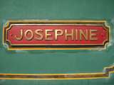 135868: Dunedin Otago Early Settlers Museum Name Plate on Josephine