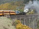 135991: Wingatui Viaduct 4:30pm Up Passenger Ab 663 Dj 3228