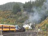 135992: Wingatui Viaduct 4:30pm Up Passenger Ab 663 Dj 3228