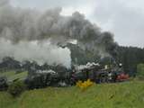 136023: Bridge 203 South Island Main Trunk Railway Up Main Line Steam Trust Special Ab 663 Jb 1236