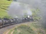 136025: km 339.5 South Island Main Trunk Railway Up Main Line Steam Trust Special Ab 663 Jb 1236