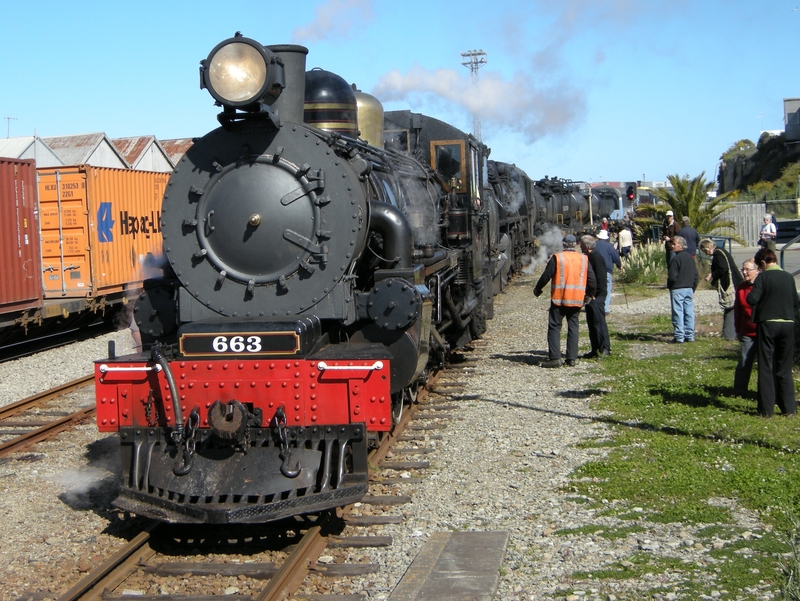 136058: Timaru Up Main Line Steam Trust Special Ab 663 Jb 1236