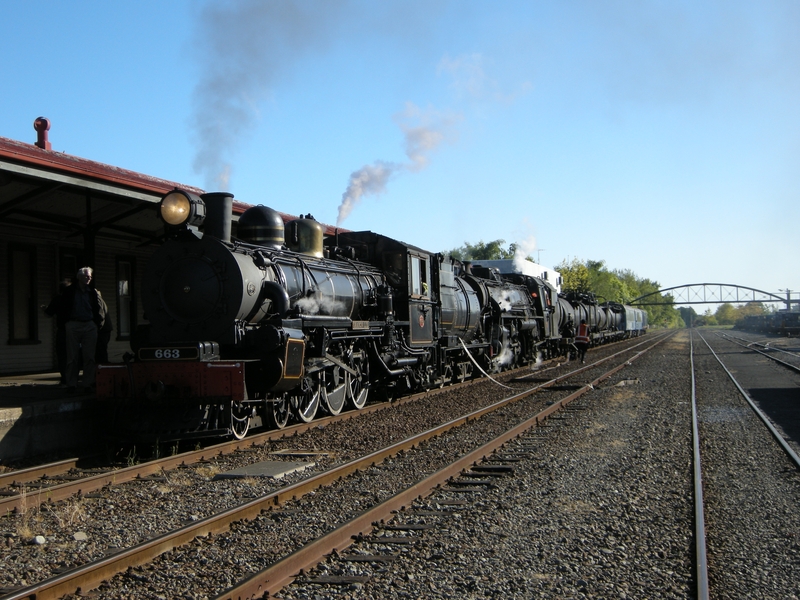 136067: Ashburton Up Main Line Steam Trust Special Ab 663 Jb 1236