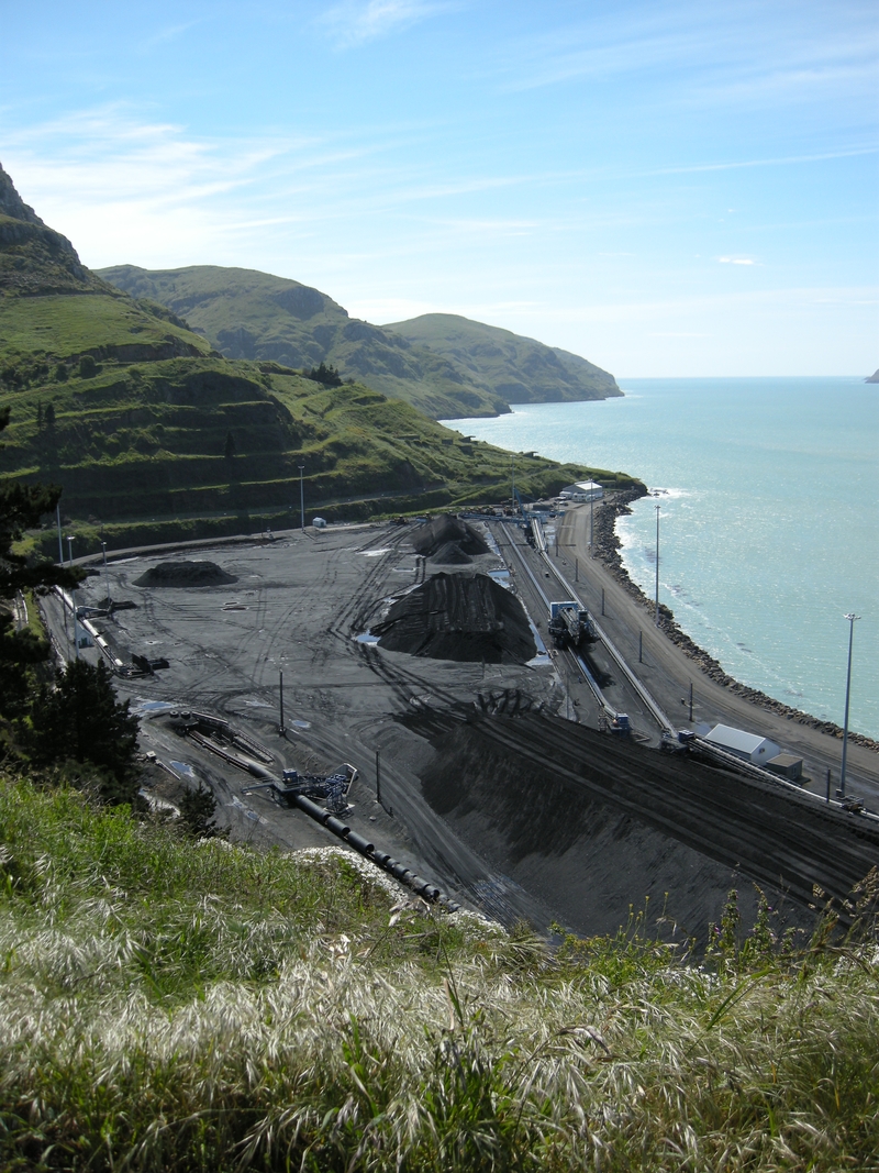 136083: Lyttelton Coal Dump looking East