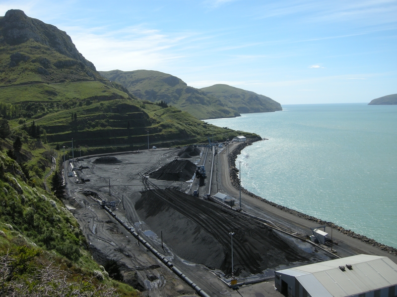 136086: Lyttelton Coal Dump looking East