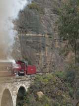 136150: No 3 Viaduct Lithgow Zig Zag Up RTM Special C17 934 leading