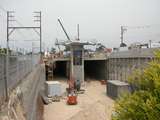 136226: Nunawading Grade Separation Works looking towards Melbourne