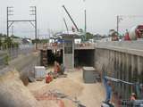 136228: Nunawading Grade Separation Project looking towards Melbourne