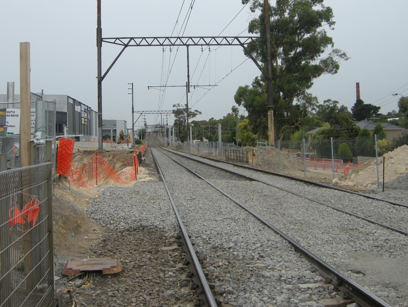 136327: Nunawading Old station site looking towards Ringwood