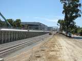 136381: Nunawading looking through old station site towards Ringwood