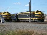 136498: Maryborough B 74 leading Up SRHC Special and S 303 T 341 leading Up El Zorro Grain Train