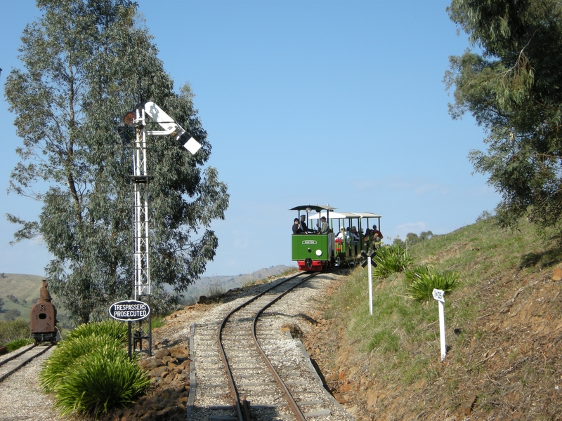 136541: Kerrisdale Mountain Railway Bottom Points Descending Passenger Train No 4