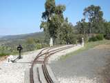 136545: Kerrisdale Mountain Railway Summit Loop looking downhill