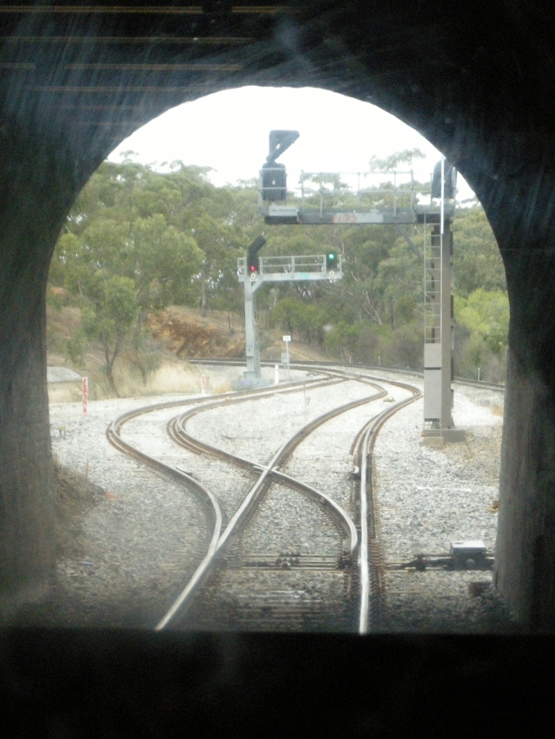 136616: Shepherds Hill Tunnel Belair Portal and Eden Hills Loop looking towards Belair